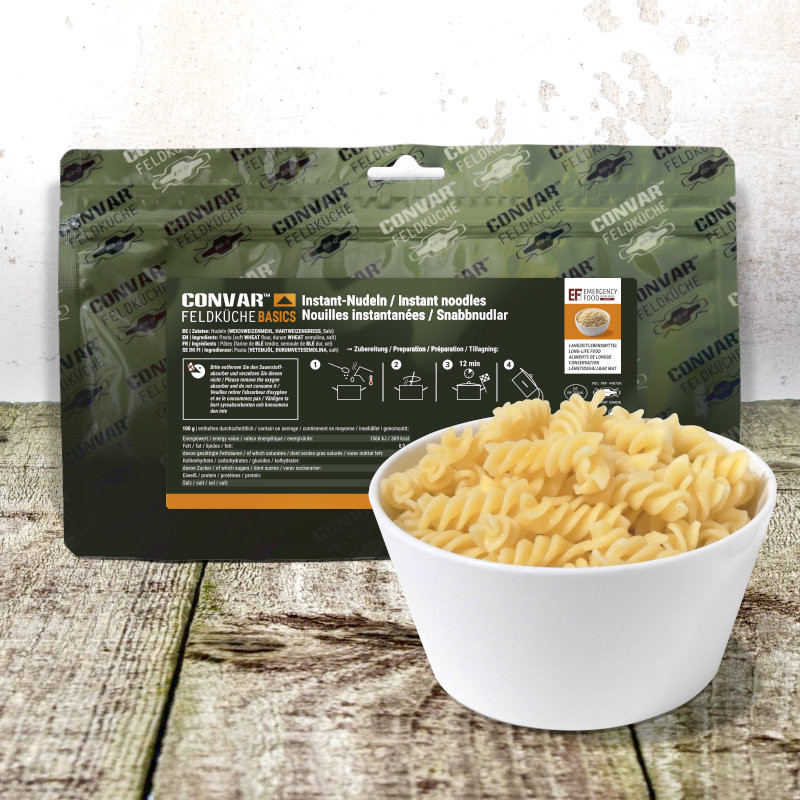 CONVAR™ Feldküche Basics Nouilles instantanées (250g) CONVAR™ Feldküche Basics Nouilles instantanées (250g)
