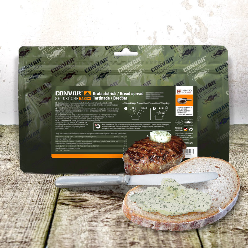 CONVAR™ Feldküche Basics Brotaufstrich Kräuterbutter (240g)