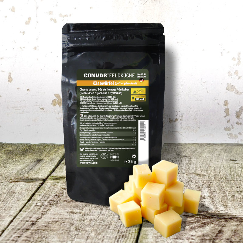 CONVAR™ Feldküche Cheese Cubes (Gouda) (25g)