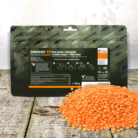 CONVAR™ Feldküche Basics Red Lentils (350g)