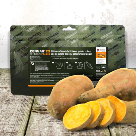 CONVAR™ Feldküche Basics Cubes de patate douce (360g)