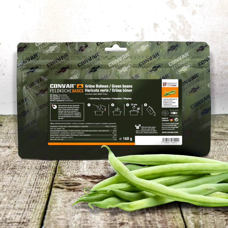 CONVAR™ Feldküche Basics Green beans (160g)