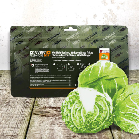 CONVAR™ Feldküche Basics Flocons de chou blanc (220g)