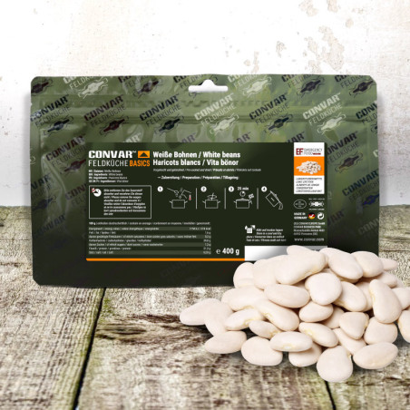 CONVAR™ Feldküche Basics White beans (400g)