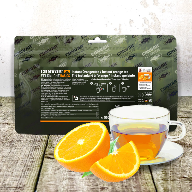 CONVAR™ Feldküche Basics Orange Tea (500g)
