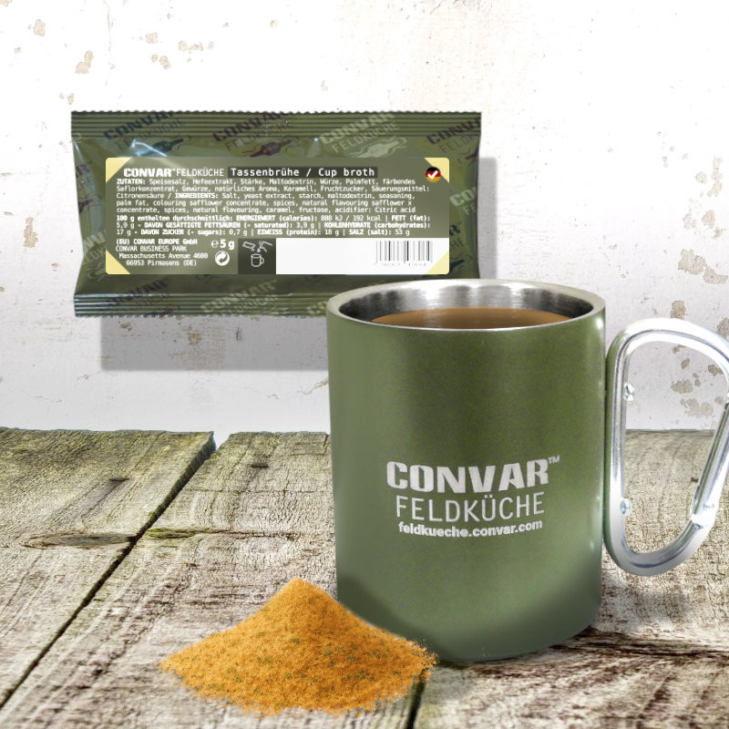 CONVAR™ Feldküche Bouillon de tasse (5g)