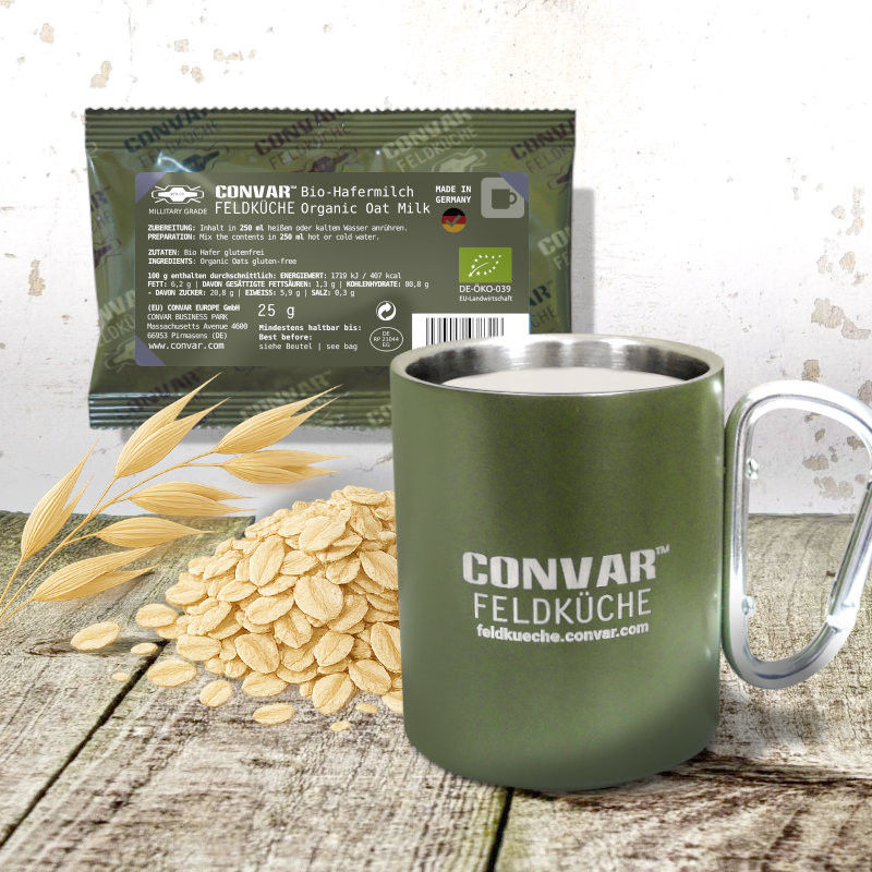 CONVAR™ Feldküche Bio-Hafermilch (25g) CONVAR™ Feldküche Bio-Hafermilch (25g)