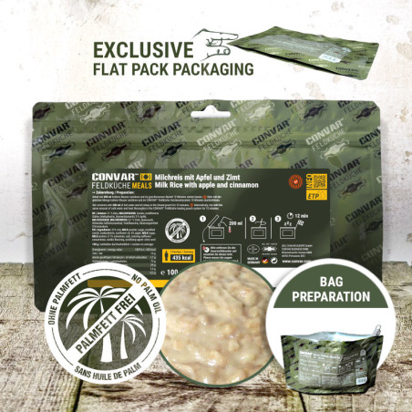 CONVAR™ Feldküche Budino di riso (100g)