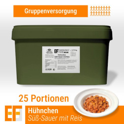 EF MEALS Sweet and sour chicken with rice (3,75kg)