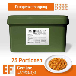 EF MEALS Gemüse Jambalaya (4,5 kg) (ESL) 25 Portionen