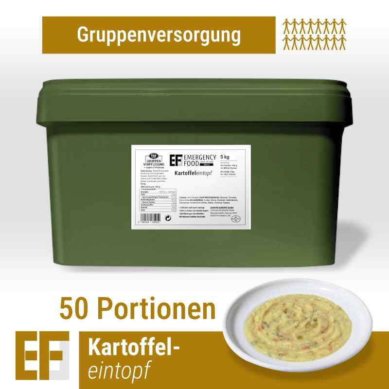 EF MEALS Ragoût de pomme de terre (5kg) (ESL)