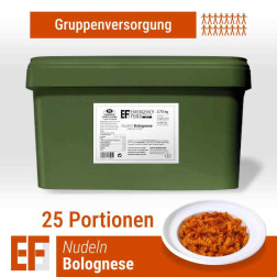 EF MEALS Pasta alla bolognese (3,75 kg) (ESL) 25 porzioni | Ristorazione collettiva