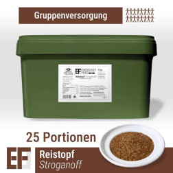 EF MEALS Rice Pot Stroganoff 4 kg (ESL) 25 Servings