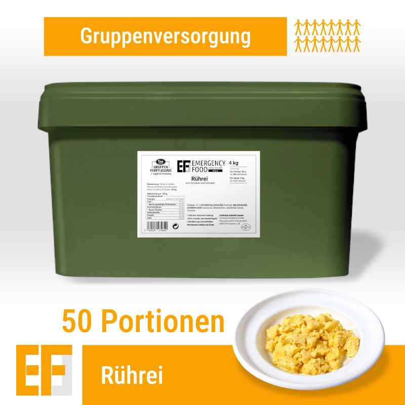 EF MEALS Uova strapazzate (4kg) (ESL)