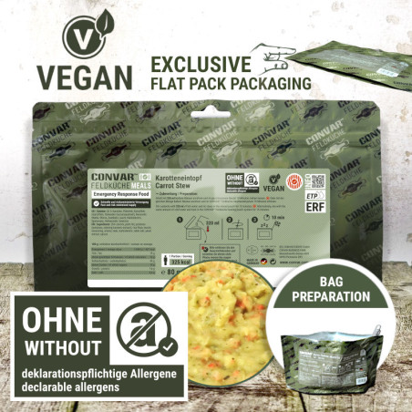 CONVAR™ Feldküche ERF Karotteneintopf ( OdA ) (80g)