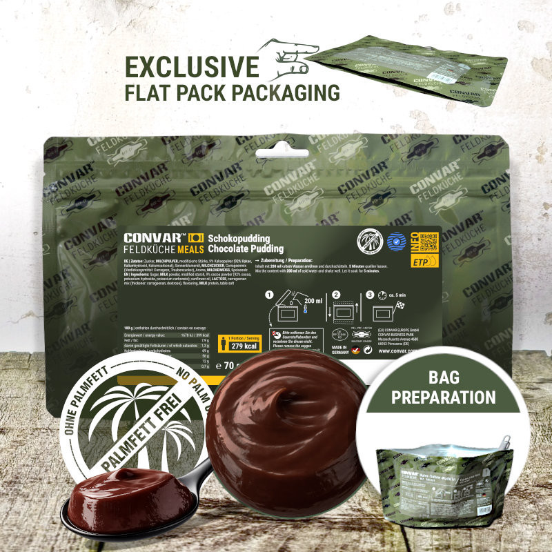 CONVAR™ Feldküche Schokopudding (70g)