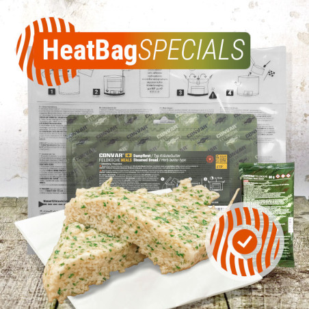 CONVAR™  Steamed bread Herb butter 145g incl. heating element