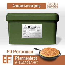 EF MEALS Milanese-style pan bread 5kg (ESL) 2x25 servings