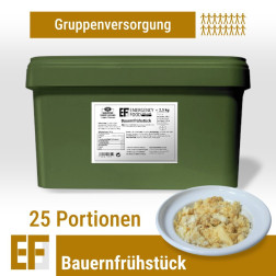 EF MEALS Petit-déjeuner fermier (2,5 kg) – 25 portions