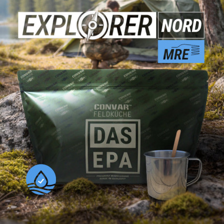 CONVAR Feldküche EPA Explorer NORD MRE – Tagesration