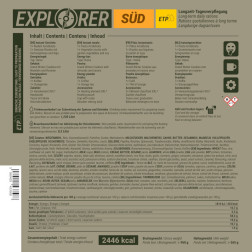 CONVAR Feldküche EPA Explorer SÜD ETP – Tagesration