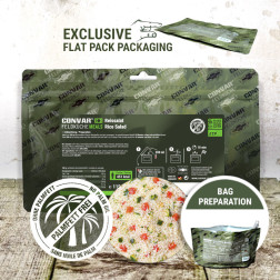 CONVAR  Insalata di riso (115 g) – Insalata leggera da portare all'aperto