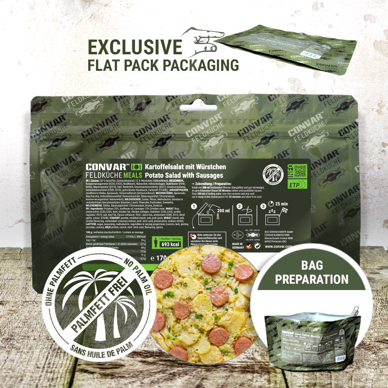 CONVAR™  Insalata di patate con salsicce (170 g)