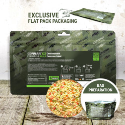 CONVAR Feldküche Couscoussalat (130g) – Herzhaft & Easy-to-Prepare