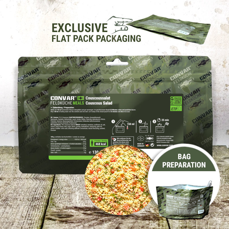 CONVAR™ Feldküche Couscoussalat  (130g)