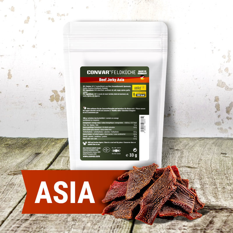 CONVAR™ Feldküche Beef Jerky Asia (33g)