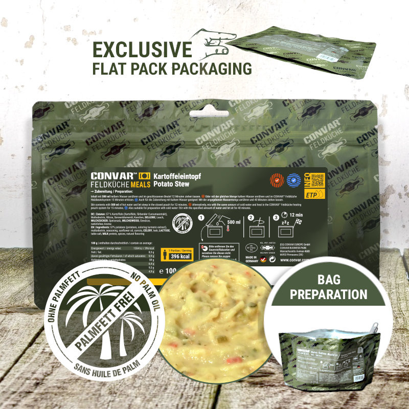 CONVAR™  Potato Stew (100g) | Outdoor & Emergency Supplies