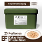 EF MEALS Kakao-Hafer-Crispies Müsli 3,75kg (ESL) | Notvorrat & Outdoor 25 Portionen