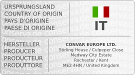 etichetta produttore